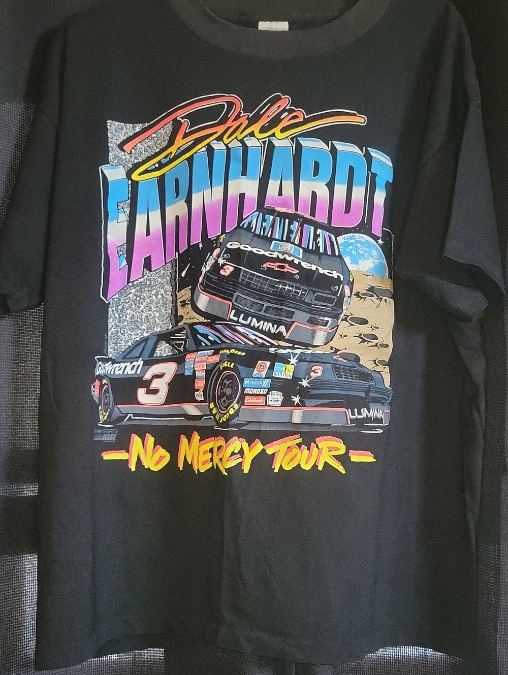No Mercy Tour Black Graphic Tee